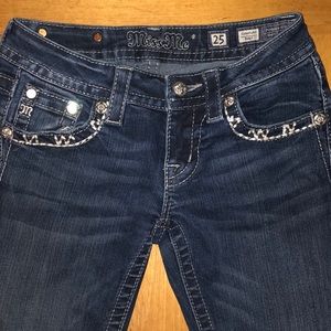 Miss Me dark wash bootcut jeans